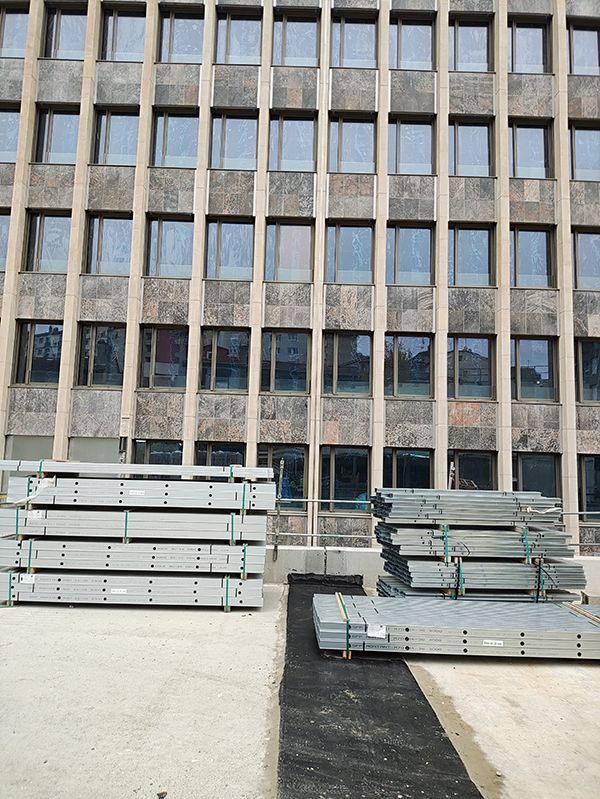 Le montant ID4 sur le chantier de la tour Loubet