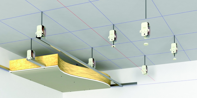 Solution - Isolation Acoustique - Plafond  SPP PAI, spécialistes ossatures  et accessoires