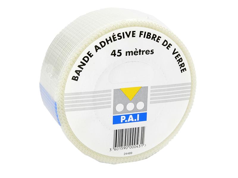 Bande adhésive fibre de verre Lg 45 m  SPP PAI, spécialistes ossatures et  accessoires