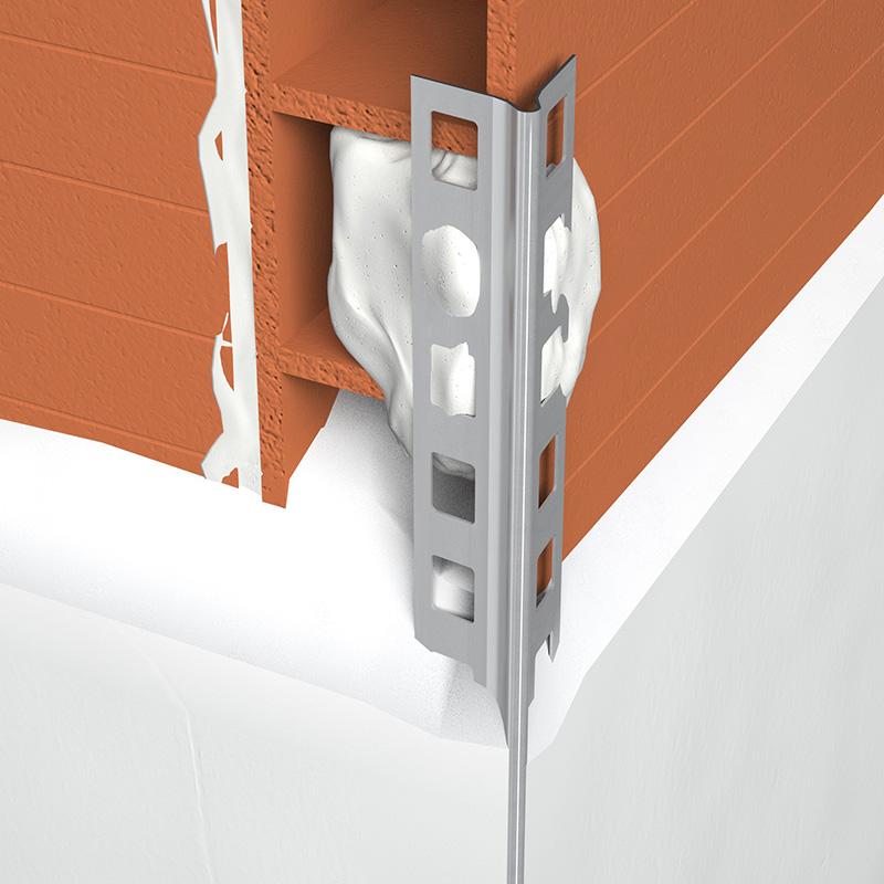 Profil d angle en acier perfor enduit pl tre de 6 mm Profil d angle en acier perfor enduit pl tre de 6 mm