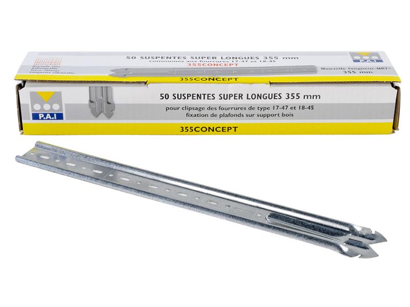 SUSPENTE LONGUE POUR PLACO 186MMX43.5MM