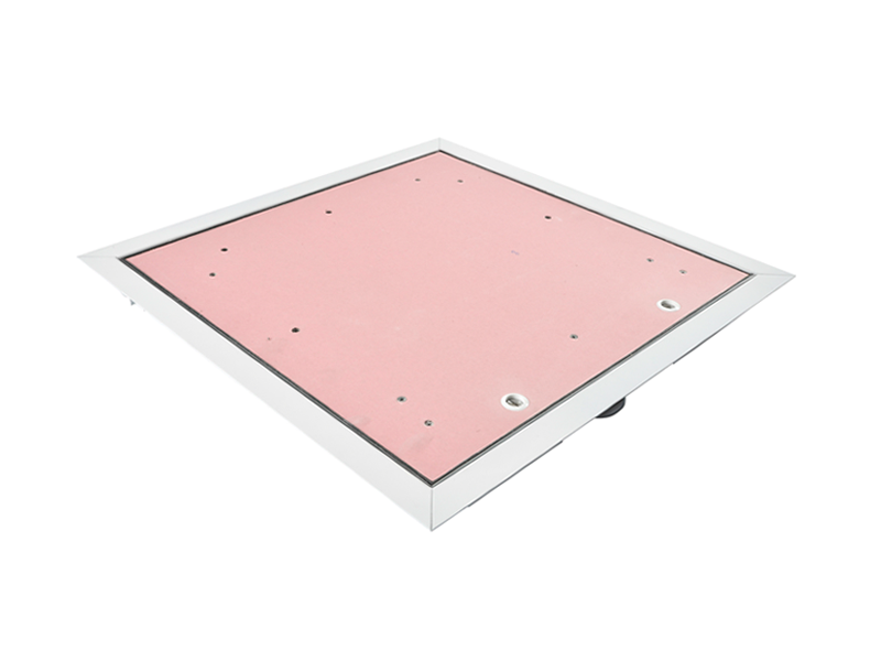 Trappe alu plâtre pousser-lâcher 300X300 mm  SPP PAI, spécialistes  ossatures et accessoires